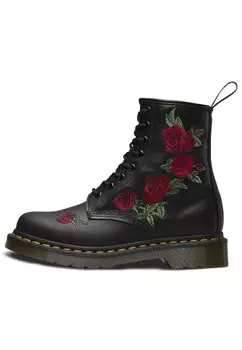Ботильоны на шнуровке Dr. Martens, черный