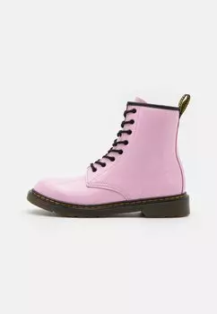 Ботильоны на шнуровке Dr. Martens, цвет pale pink