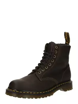 Ботильоны на шнуровке Dr. Martens Lace-Up Boots 1460, коричневый