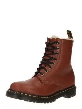 Ботильоны на шнуровке Dr. Martens Serena, парча