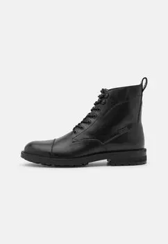 Ботильоны на шнуровке EMERSON 2.0 Levi's, цвет full black