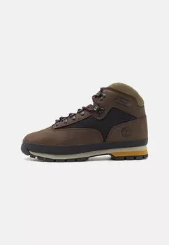 Ботильоны на шнуровке EURO HIKER Timberland, темно-коричневый