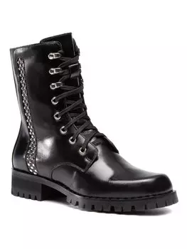 Ботильоны на шнуровке Eva Minge, черный
