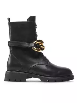 Ботильоны на шнуровке Eva Minge, черный