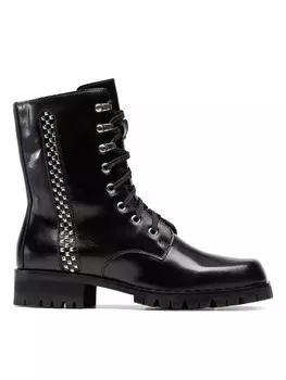 Ботильоны на шнуровке Eva Minge, черный