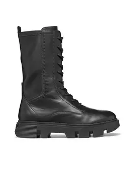 Ботильоны на шнуровке Geox, черный