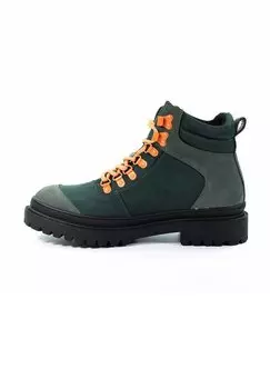 Ботильоны на шнуровке GOE for shoes, темно-зеленый