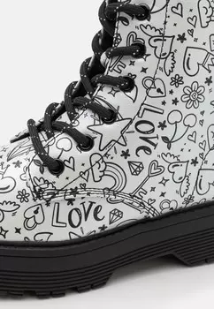 Ботильоны на шнуровке GRAVLEN HI Skechers, серый
