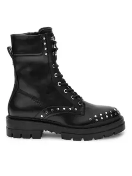 Ботильоны на шнуровке Guess, черный