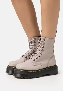 Ботильоны на шнуровке JADON Dr. Martens, винтажный серо-коричневый