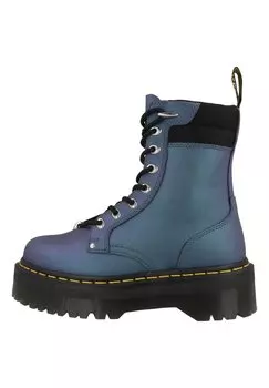 Ботильоны на шнуровке Jadon Hardware Ii Unisex Dr. Martens, цвет deep blue pull up shift black recycled da pk mesh