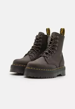 Ботильоны на шнуровке JADON UNISEX Dr. Martens, темно-серый