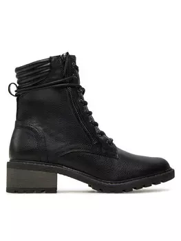 Ботильоны на шнуровке Jana, черный