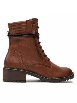 Ботильоны на шнуровке Jana, коричневый