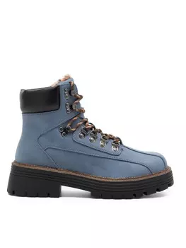 Ботильоны на шнуровке Jenny Fairy, синий