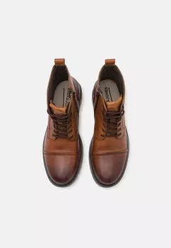 Ботильоны на шнуровке JFWTREMOR BOOT Jack & Jones, цвет Cognac