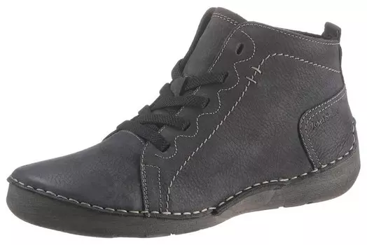 Ботильоны на шнуровке JOSEF SEIBEL Fergey, темно-серый