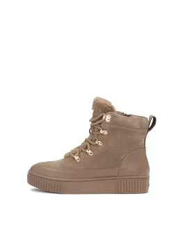 Ботильоны на шнуровке Kazar Lace-Up Ankle Boots, серо-коричневый