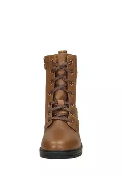 Ботильоны на шнуровке Keq, цвет Cognac