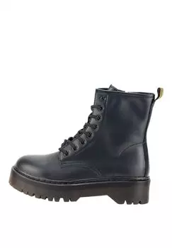 Ботильоны на шнуровке KESLEM, черный
