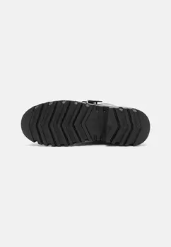 Ботильоны на шнуровке KOMBAT ROLLER BUCKLE LACE KARL LAGERFELD, черный