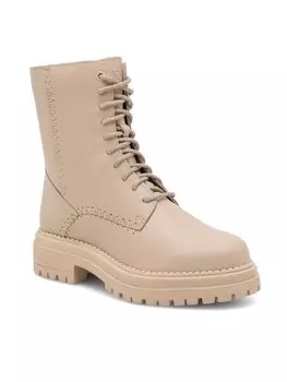 Ботильоны на шнуровке Lasocki, бежевый