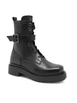Ботильоны на шнуровке Lasocki, черный