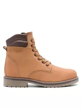 Ботильоны на шнуровке Lasocki, коричневый