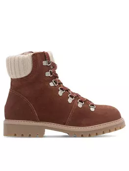 Ботильоны на шнуровке Lasocki, красный