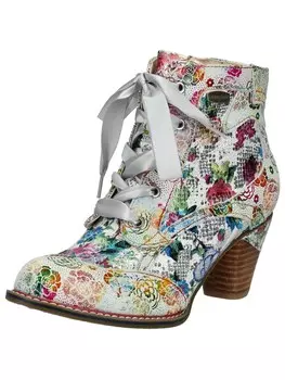 Ботильоны на шнуровке Laura Vita, белый