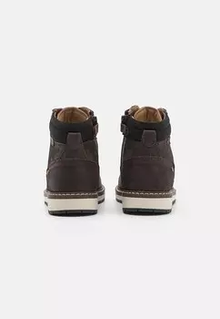 Ботильоны на шнуровке LEATHER Friboo, оливковый