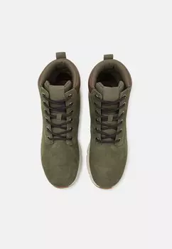 Ботильоны на шнуровке LIGHT HYBRID BOOT Tommy Hilfiger, оливковый
