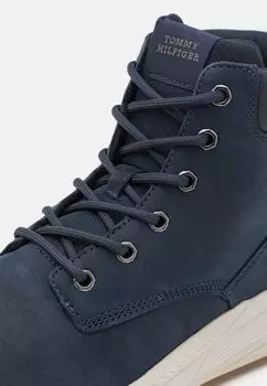 Ботильоны на шнуровке LIGHT HYBRID BOOT Tommy Hilfiger, темно-синий