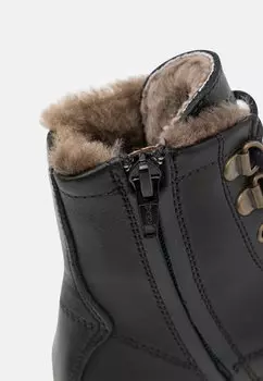 Ботильоны на шнуровке MAIA Bisgaard, черный