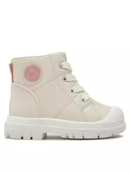 Ботильоны на шнуровке Mayoral, экрю