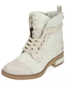 Ботильоны на шнуровке MUSTANG, серый