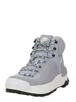 Ботильоны на шнуровке Nike Sportswear City Classic, светло-серый