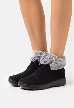Ботильоны на шнуровке ON THE GO JOY Skechers, черный/серый