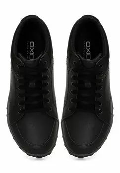 Ботильоны на шнуровке OXIDE, черный