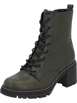 Ботильоны на шнуровке Palado Kefalonia, темно-зеленый