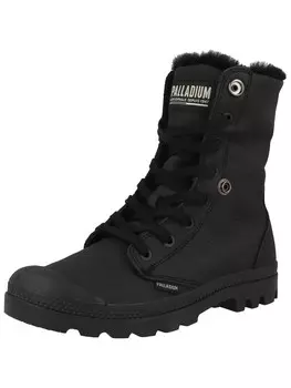 Ботильоны на шнуровке Palladium Baggy Nbk Wl, черный