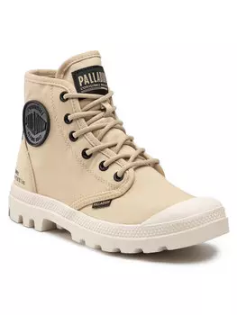 Ботильоны на шнуровке Palladium, бежевый