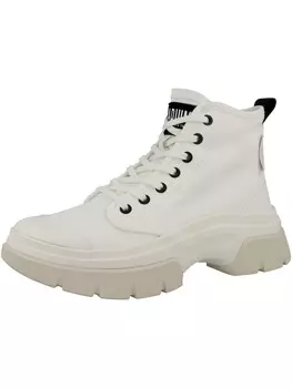 Ботильоны на шнуровке Palladium Lace-Up Ankle Boots, белый