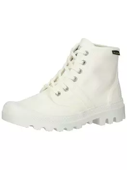 Ботильоны на шнуровке Palladium Lace-Up Ankle Boots, белый