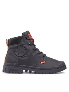 Ботильоны на шнуровке Palladium Pampa Sp20 Cuff Wp+ 76835-021-M, серый