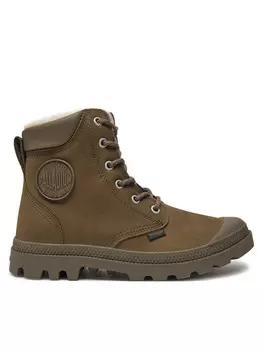 Ботильоны на шнуровке Palladium Pampa Sport Cuff Wps 72992-222-M, коричневый