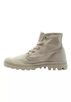 Ботильоны на шнуровке PAMPA HI Palladium, бежевый