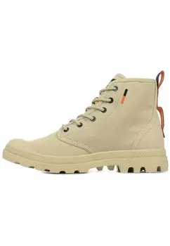 Ботильоны на шнуровке PAMPA HI SUPPY RS Palladium, цвет desert