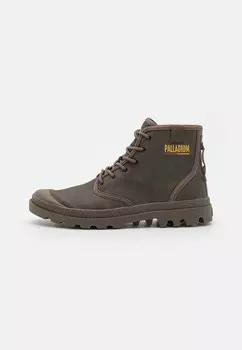 Ботильоны на шнуровке PAMPA HI UNISEX Palladium, коричневый
