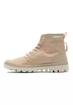 Ботильоны на шнуровке PAMPA LITE+ HI Palladium, цвет beige tan